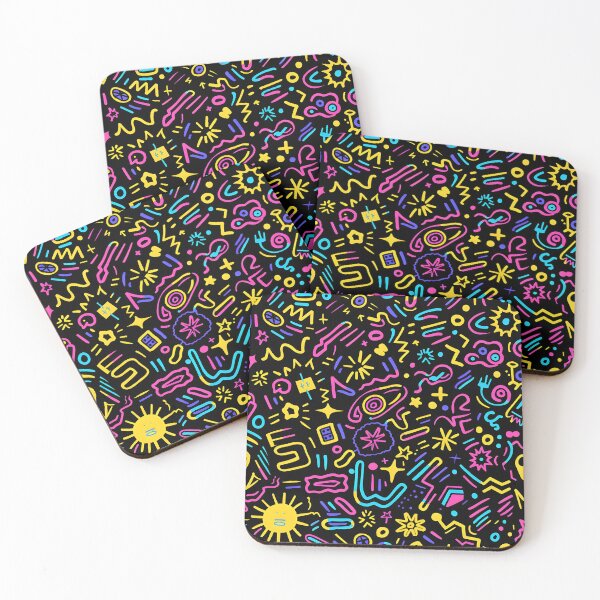Item preview, psychobilly pattern designed and sold by FamousArtDesign.