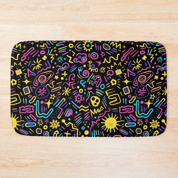 Item preview, psychobilly pattern designed and sold by FamousArtDesign.