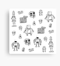 Robots Canvas Print