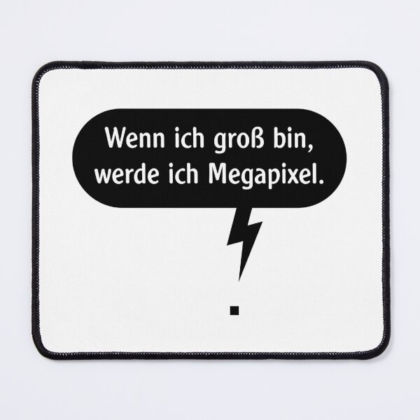 Item preview, When I grow up, I'll be a megapixel. (Pixel / Black) designed and sold by Roderix.