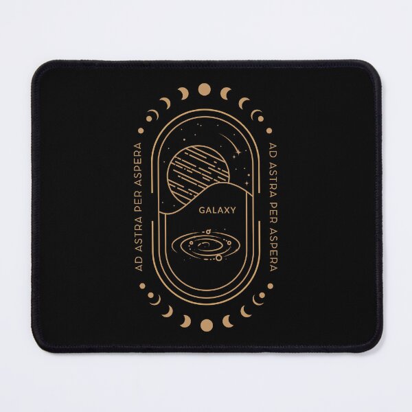 Item preview, Minimalist monoline latin quote about stars designed and sold by MonochromeEcho.