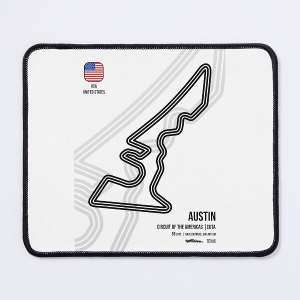 Item preview, Austin Race Track  designed and sold by Mariel  Toigo.