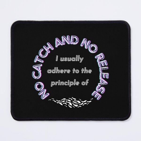 Item preview, Catch and release funny design designed and sold by theconfusedangler.