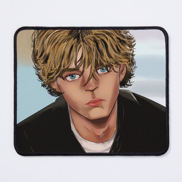 Item preview, A handsome man with curly hair. designed and sold by Wish Design.