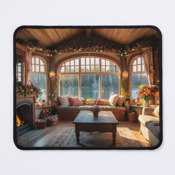 Item preview, Granny’s Fairy Cottage Fireplace Corner designed and sold by BlareBlare.
