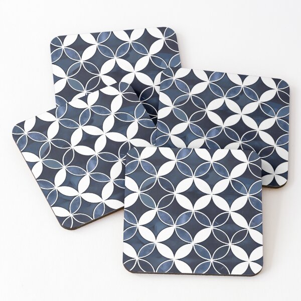 Item preview, navy colored pattern designed and sold by FamousArtDesign.