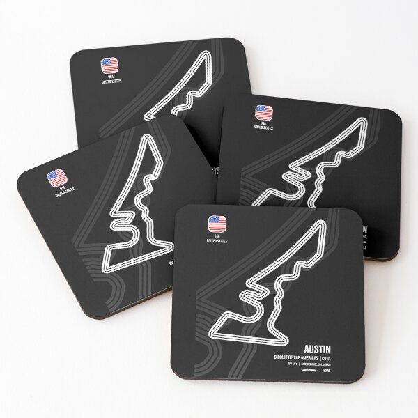 Item preview, Austin Race Track (B&W)  designed and sold by Mariel  Toigo.