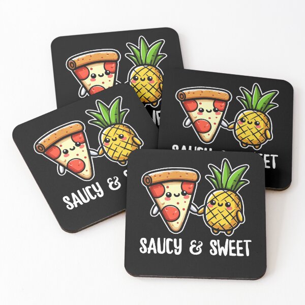 Item preview, Pizza & Pineapple Friends Saucy & Sweet designed and sold by DetourShirts.