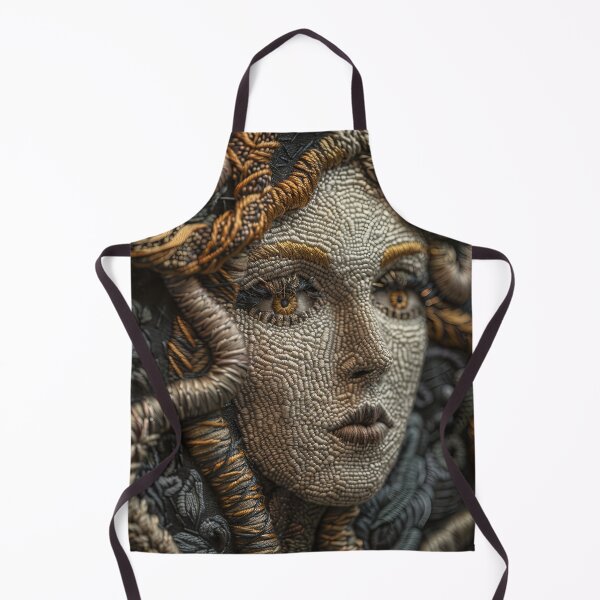 Item preview, Algol Embroidered Portrait designed and sold by OccultDreams.