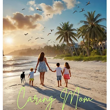 Artwork thumbnail, Caring Mom by Zha-Zha Designs