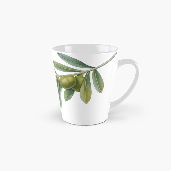 Item preview, Watercolor green olive branch designed and sold by Ekaterina Glazkova.