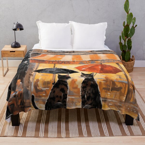Item preview, Cats Playing In The Rain In Paris designed and sold by Rtymer.