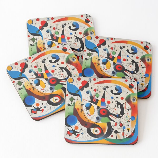 Item preview, Miró Inspired Print designed and sold by PinUpPizzazz.