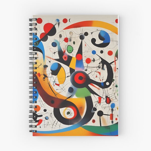 Item preview, Miró Inspired Print designed and sold by PinUpPizzazz.