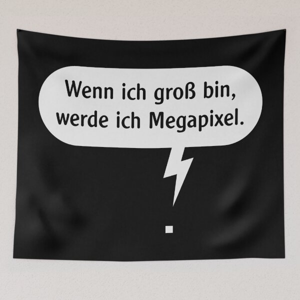 Item preview, When I grow up, I'll be a megapixel. (Pixel / White) designed and sold by Roderix.