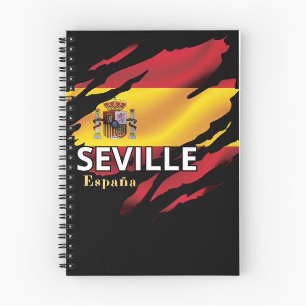 Artikelvorschau, Sevilla Spanien Flagge Souvenir entworfen und verkauft von MilkyForest.
