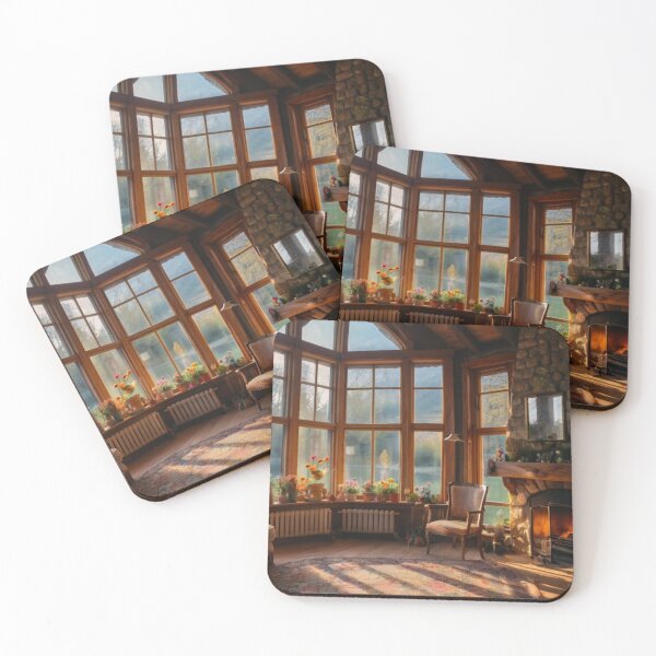 Item preview, Fairy Granny's Cozy Cottage Living Room designed and sold by BlareBlare.