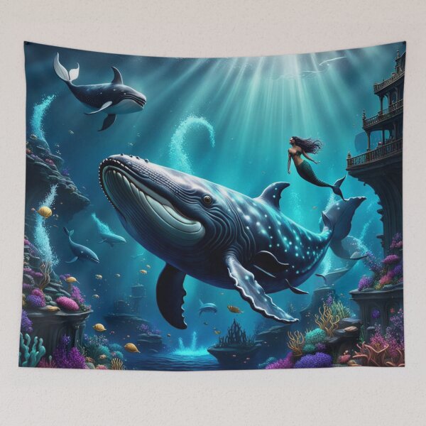 Item preview, Swimming with elegance designed and sold by BeeTheArtCo.
