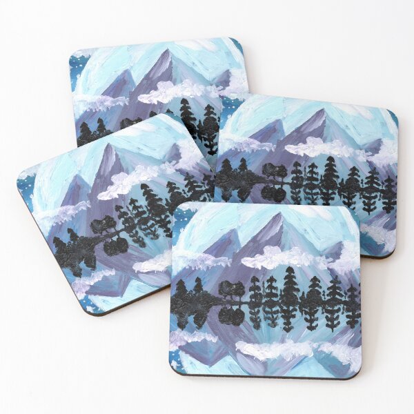 Item preview, Mountain at Night designed and sold by eyriian.