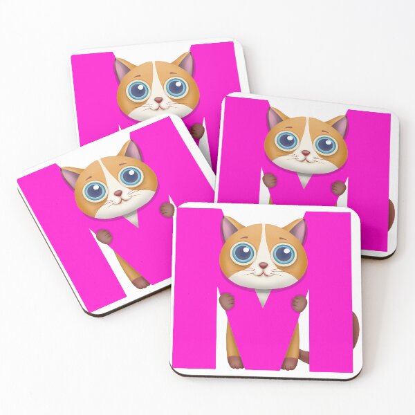 Item preview, Cat Letter M designed and sold by Minaficent.
