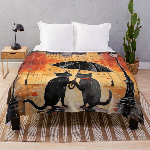 Item preview, Cats Playing In The Rain In Paris designed and sold by Rtymer.