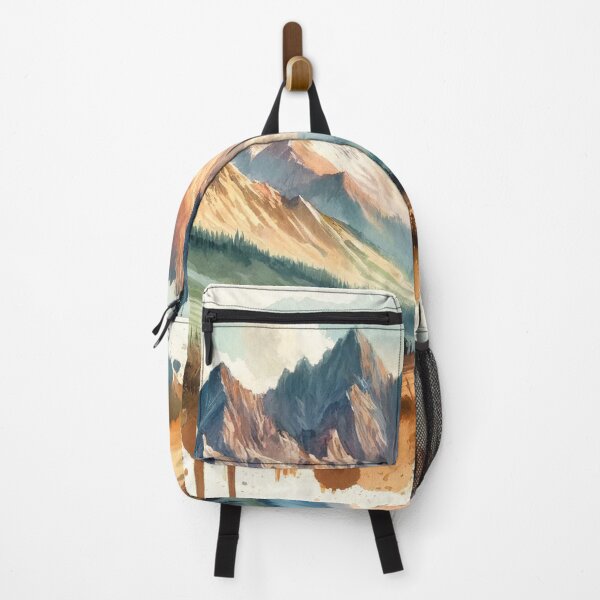 Item preview, Majestic mountain range in vibrant details designed and sold by cj-digital.