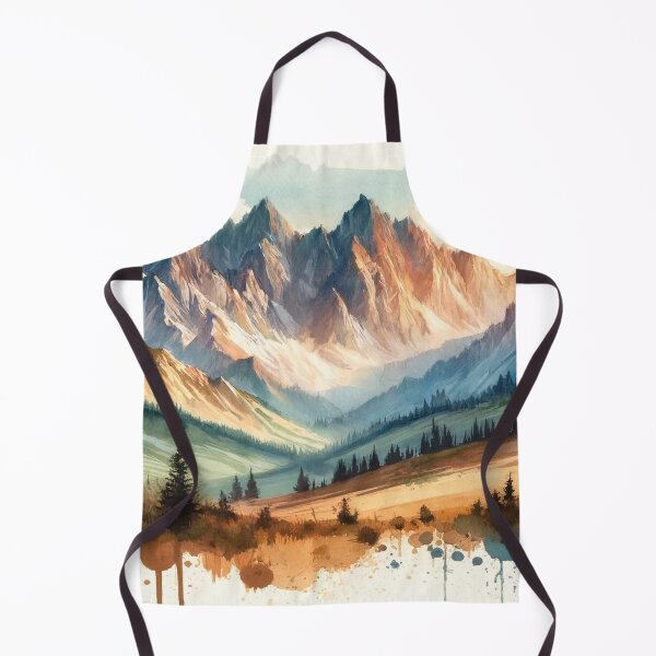Item preview, Majestic mountain range in vibrant details designed and sold by cj-digital.