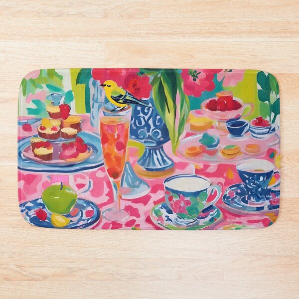 Item preview, A drink of Champaign. Matisse inspired painting designed and sold by SophieClimaArt.