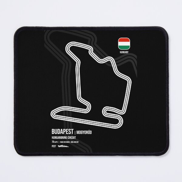 Item preview, Budapest Race Track (B&W) designed and sold by Mariel  Toigo.