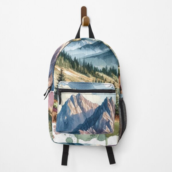 Item preview, Splendid mountain range in watercolor designed and sold by cj-digital.