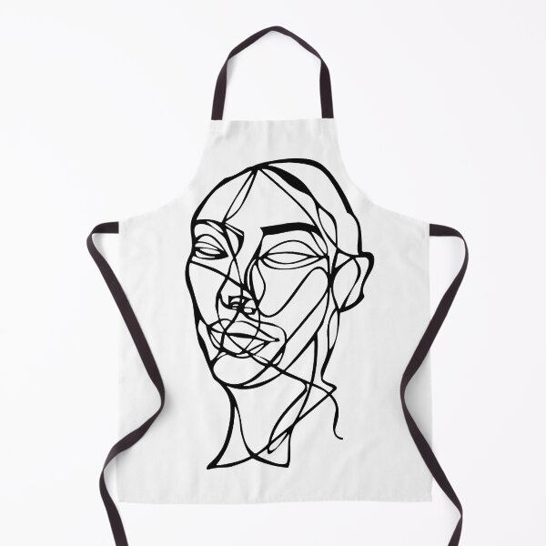 Item preview, Face Abstract Line Art designed and sold by sheprint.