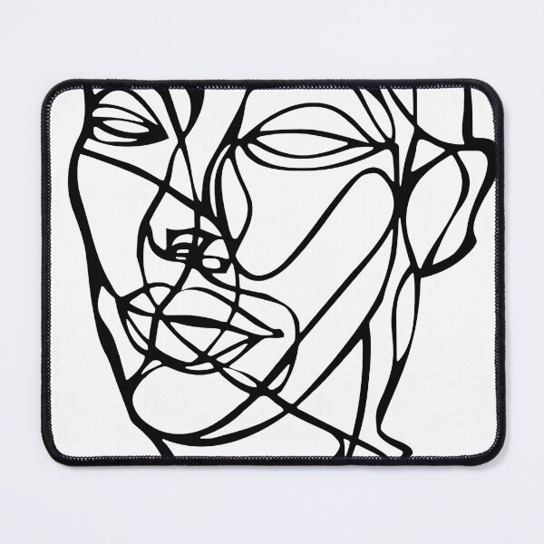 Item preview, Face Abstract Line Art  designed and sold by sheprint.