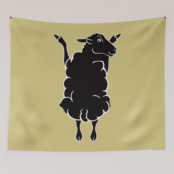 Item preview, Black sheep holding on designed and sold by Ajax90.