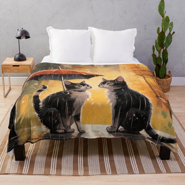 Item preview, Cats Playing In The Rain In Paris designed and sold by Rtymer.