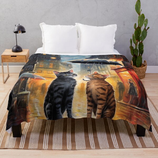 Item preview, Cats Playing In The Rain In Paris designed and sold by Rtymer.