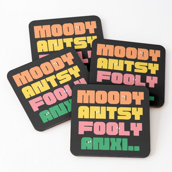 Item preview, Moody, Antsy, Fooly, Anxiety designed and sold by UnknownEnt.