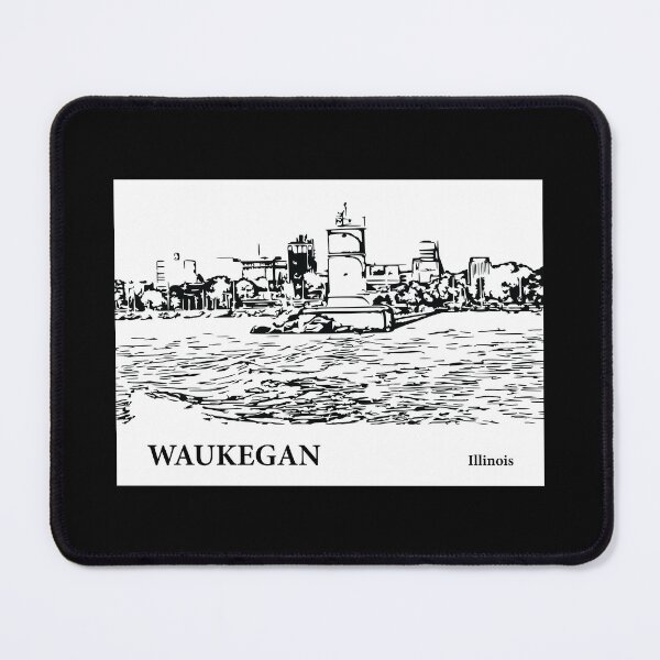 Item preview, Waukegan Illinois designed and sold by Lakeric Cityscapes.