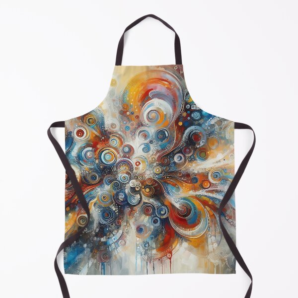 Item preview, a colorful, harmonious pattern with round shapes designed and sold by bernhagen.