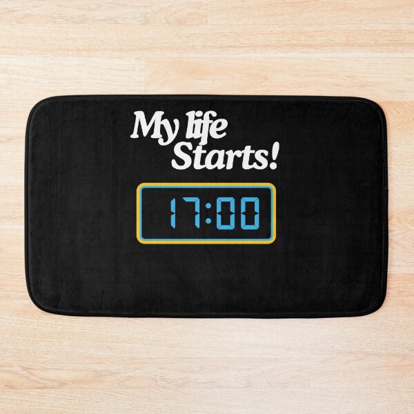 Item preview, My life starts 17:00 designed and sold by momofeelings.