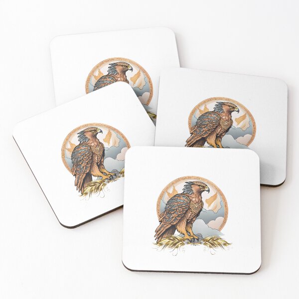 Item preview, Nordic Hawk Valfangr Hunter of the Slain Traditional Stylized Graphic Art designed and sold by dcohea.