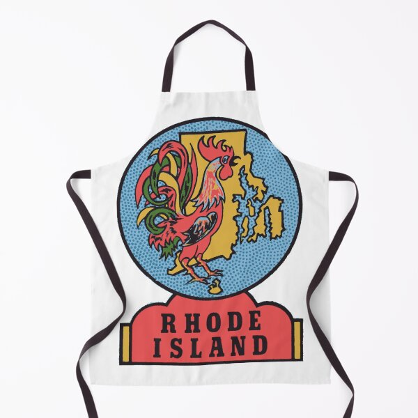 Artikelvorschau, Vintage Rhode Island Aufkleber Design entworfen und verkauft von Decal Mania.