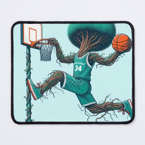 Item preview, Nature's Dunk: The Tree Basketball Player designed and sold by aminz4.