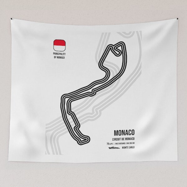 Item preview, Monte Carlo Race Track  designed and sold by Mariel  Toigo.