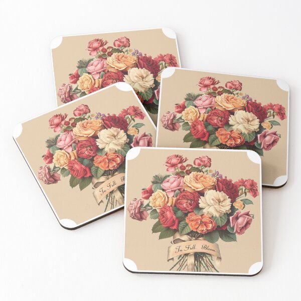 Item preview, Vintage Floral Bouquet - In Full Bloom designed and sold by Luna-Artistry.