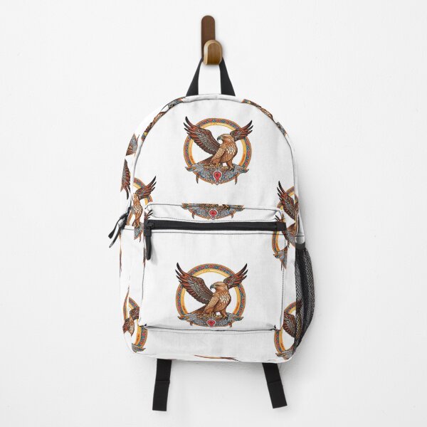 Item preview, Nordic Hawk Valfangr Hunter of the Slain Traditional Stylized Graphic Art designed and sold by dcohea.