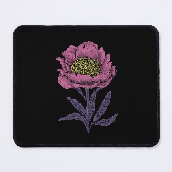 Item preview, Peony flower in magenta and purple designed and sold by Katerina Mitkova Kirilova.