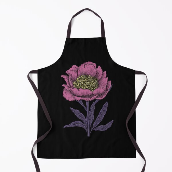 Item preview, Peony flower in magenta and purple designed and sold by Katerina Mitkova Kirilova.