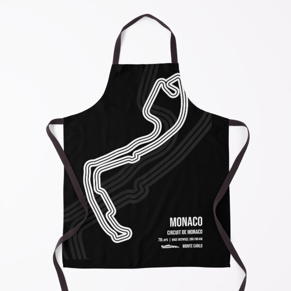Item preview, Monte Carlo Race Track (B&W) designed and sold by Mariel Toigo.