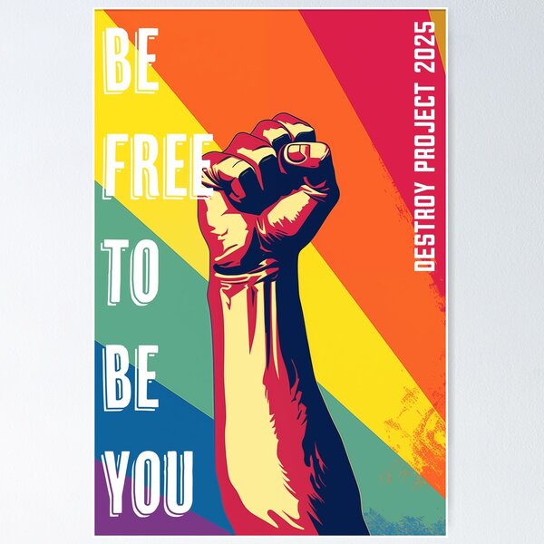 Be Free to Be You Poster