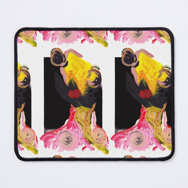 Item preview, Multicolored abstract character painting designed and sold by Carré Comme Orange.
